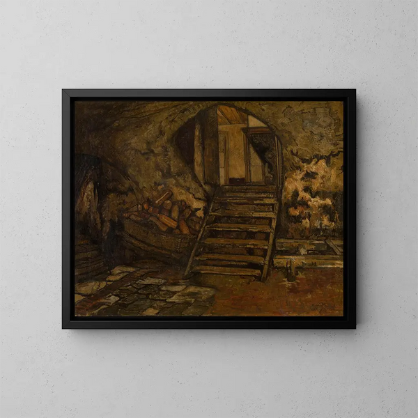 Cave - Willem Linnig le Jeune — kehystetty taideteos seinällä