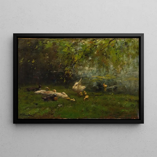 Willem Maris - Duck heaven.webp