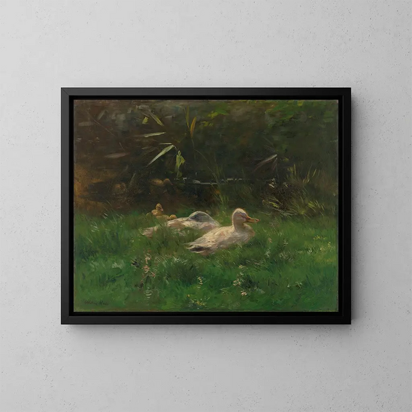 Ankat - Willem Maris — kehystetty taideteos seinällä
