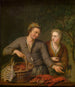 Poissonnier-maalaus - Willem van Mieris — näkymä teoksesta