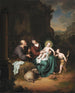 La Sainte Famille et Saint Jean-Baptiste - Willem van Mieris — näkymä teoksesta