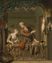 Willem van Mieris - Lihanmyyjän — näkymä teoksesta