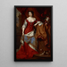 Kuningatar Anne Tanskan prinsessa (1665-1714) - Willem Wissing — kehystetty taideteos seinällä