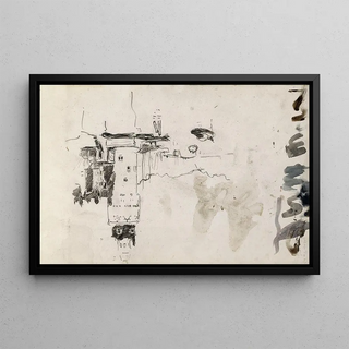 Willem Witsen - Oudeschans met de Montelbaanstoren gezien vanaf de Kikkerbilsluis.webp