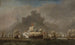 Laivan taistelu - Willem van de Velde nuorempi — näkymä teoksesta