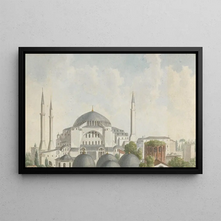 Willey Reveley - View of the domes and spires of Hagia Sophia Istanbul.webp