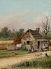 William Aiken Walker - Vanha horjuva mökki - Maalaus — näkymä teoksesta