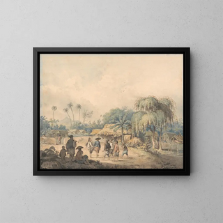 William Alexander - Natives of Cochin Playing Shuttlecock in China.webp