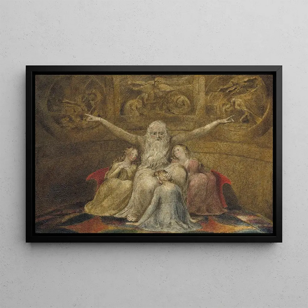 William Blake - Job and His Daughters.webp