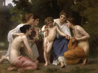 Ihailu - William Bouguereau — näkymä teoksesta