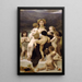 Alma Parens - William Bouguereau — kehystetty taideteos seinällä