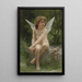 Rakkaus nauraa - William Bouguereau — kehystetty taideteos seinällä
