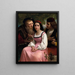 Välillä varallisuus ja rakkaus - William Bouguereau — kehystetty taideteos seinällä