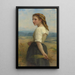 Kerääjä - William Bouguereau — kehystetty taideteos seinällä