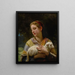 Innocence-maalaus - William Bouguereau — kehystetty taideteos seinällä