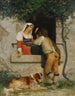 Intialainen rakastavaiset - William Bouguereau — näkymä teoksesta