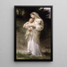 Viattomuus - William Bouguereau — kehystetty taideteos seinällä