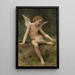 Rakkaus ja piikki - William Bouguereau — kehystetty taideteos seinällä