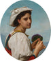 William Bouguereau - Violettikimppu — näkymä teoksesta