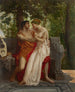 William Bouguereau'n Maalaus Rakkaat — näkymä teoksesta