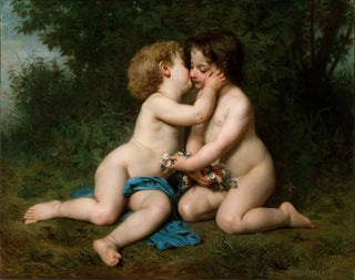 Rakkaus - William Bouguereau — näkymä teoksesta