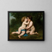 Rakkaus - William Bouguereau — kehystetty taideteos seinällä