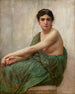 William Bouguereau - Pohdinta — näkymä teoksesta