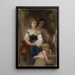 Luonnos salaisuudelle - William Bouguereau — kehystetty taideteos seinällä