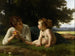 Tentation - William Bouguereau — näkymä teoksesta