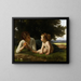 Tentation - William Bouguereau — kehystetty taideteos seinällä