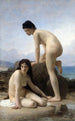 Kylpevät naiset - William Bouguereau — näkymä teoksesta