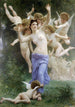 Hyökkäys - William Bouguereau — näkymä teoksesta