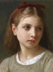 Pikkutyttö - William Bouguereau — näkymä teoksesta