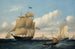 Emma C. Jones -valaanpyytäjän Round Hillsin, New Bedfordin edustalla - William Bradford — näkymä teoksesta