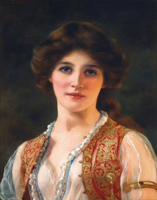 William Clarke Wontner - An Eastern Beauty.webp