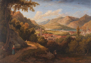 William Cowen - Blick ber Como Und Den Comer See.webp