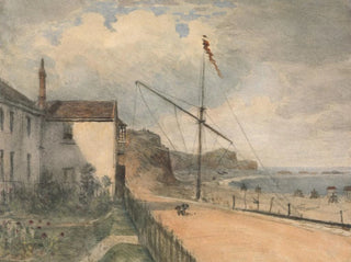 Budleigh Salterton meidän puutarhastamme - William Crotch — näkymä teoksesta