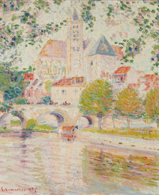 William Emile Schumacher - Le Long de la Rivire.webp