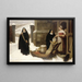 Köyhien maalaus - William Frederick Yeames — kehystetty taideteos seinällä