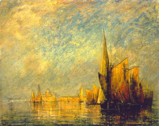 William Gedney Bunce - Sunset San Giorgio Venice.webp