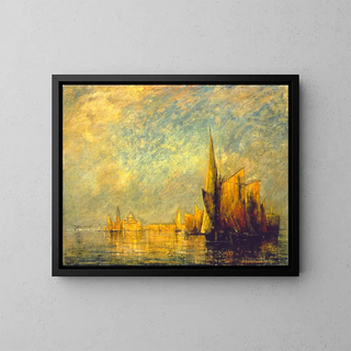 William Gedney Bunce - Sunset San Giorgio Venice.webp