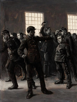 William Gilbert Gaul - All Cowards Turn Back Brave Men and Outlaws Rush In.webp