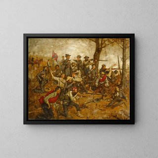William Gilbert Gaul - Holding the Line at All Hazards.webp