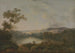 Näkymä järvestä kalastajien kanssa - William Groombridge — näkymä teoksesta
