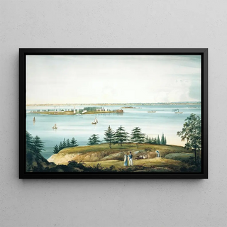 William Guy Wall - The Bay of New York and Governors Island Taken from Brooklyn Heights.webp