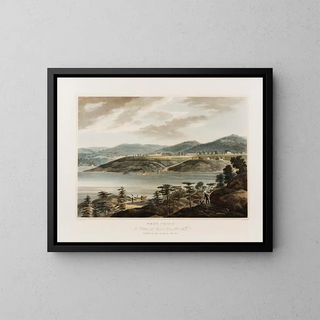 Point du jour - William Guy Wall — kehystetty taideteos seinällä