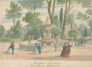 Fontaine de Cremorne - William Henry Brooke — näkymä teoksesta
