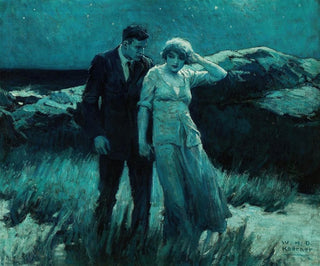 Promenade au clair de lune - William Henry Dethlef Koerner — näkymä teoksesta