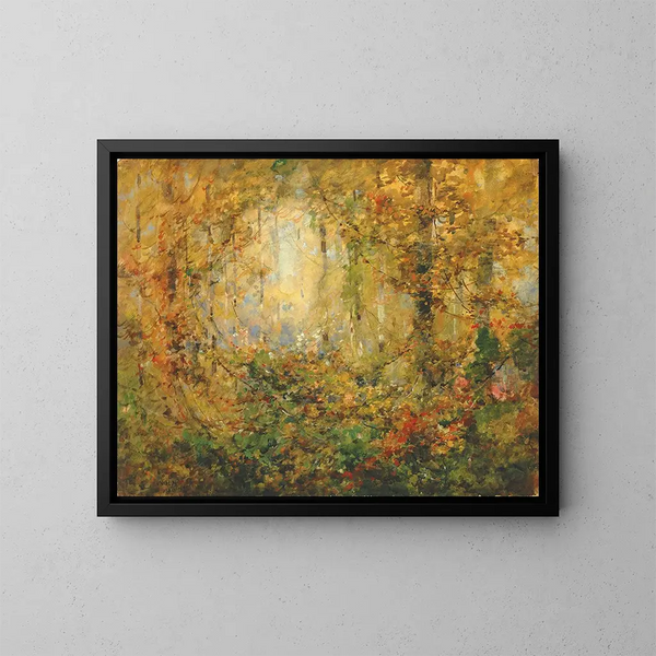 Enchevêtrement d'automne - William Henry Holmes — kehystetty taideteos seinällä