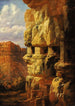 Mancosjoen jyrkänteiden talot Coloradossa - William Henry Holmes — näkymä teoksesta